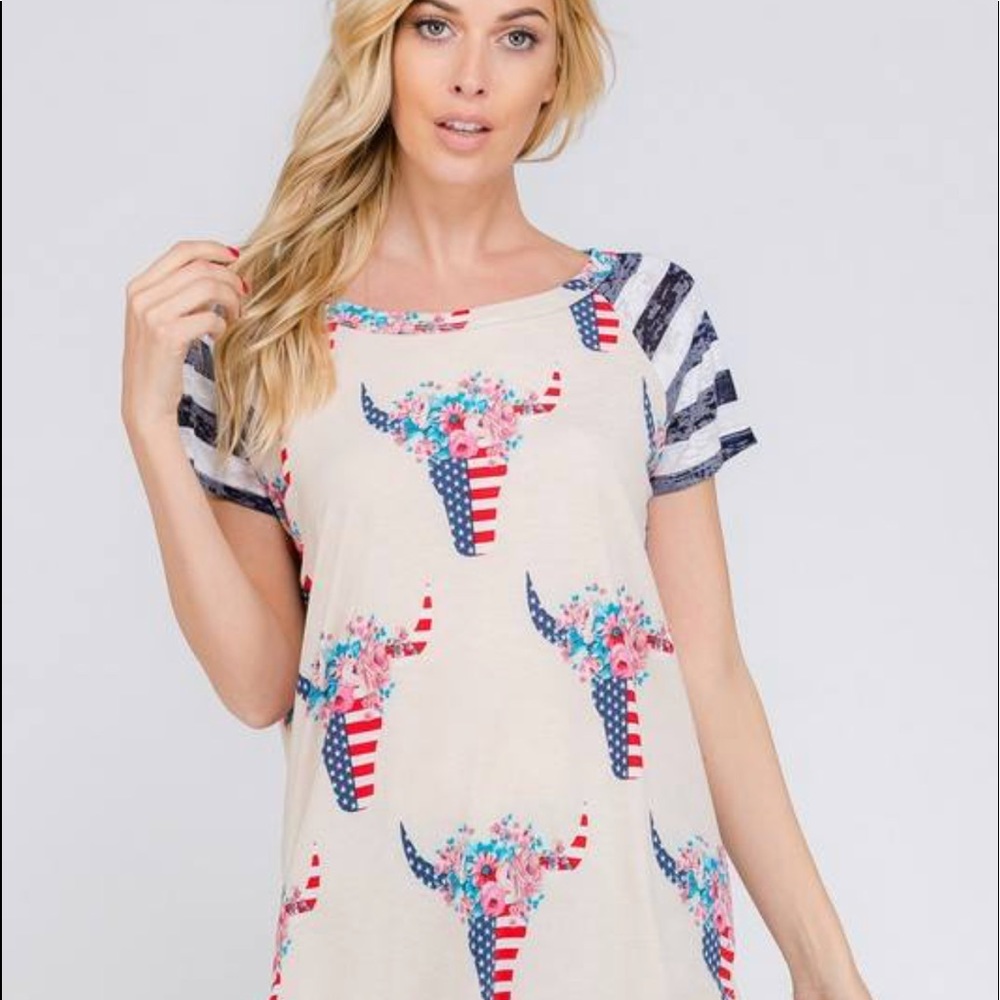 American Bull Head tee
